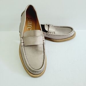 New Pedro Garcia Leather Stina Penny Loafer Shoes ,Size 10